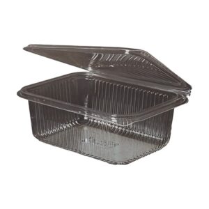 CONTENITORI IN PET TRASPARENTE CON COPERCHIO ATTACCATO