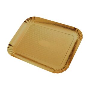 VASSOI IN CARTONE ORO