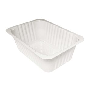 CONTENITORI POLIETILENTEREFTALATO CRISTALLIZZATO (CPET) BIANCHI