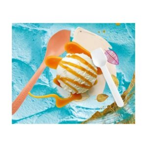 CUCCHIAI E PALETTE IN PLA PER GELATI/GRANITE