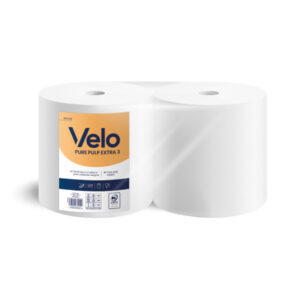 ASCIUGATUTTO INDUSTRIALE 800 STRAPPI PURA CELLULOSA 3 VELI microgoffrati - KG. 2,55 a bobina