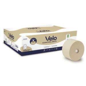 CARTA IGIENICA JUMBO ECONATURAL CARDBOARD CORE