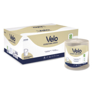 ASCIUGAMANI A ROTOLO ECONATURAL 2 VELI 6 ROTOLI da 155 metri - ECOLABEL