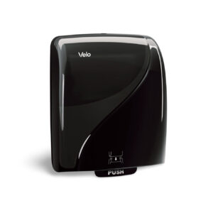 DISPENSER NERO PER ASCIUGAMANI A ROTOLO CARDBOARD CORE