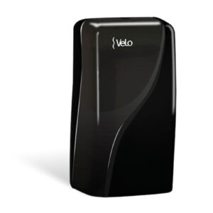 DISPENSER NERO PER CARTA IGIENICA INTERFOGLIATA