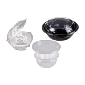 CIOTOLE IN PET TRASPARENTE + COPERCHIO
